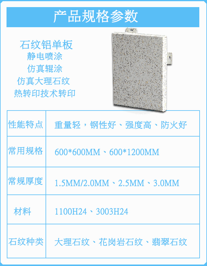 石紋鋁單板規格